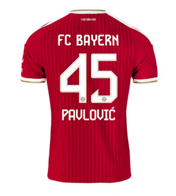 Bayern Munich Aleksandar Pavlovic #45 Hjemmebanetrøje 2026-27 Kortærmet